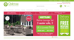 Desktop Screenshot of oaktreegardencentre.com